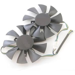 2pcs GA91S2H 12V 0.35A 40 * 40 * 40mm 4Pin 85mm VGA Fan For ZOTAC GTX1070 MINI Graphics Card Cooler Cooling