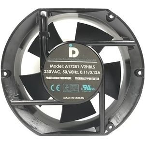 A17251-V2HBLS 230VAC 17CM 2-Wire Fan -, Quiet Operation, Durable Design
