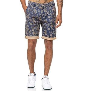 Tazzio Heren shorts chinoshorts korte broek A204, beige, 32W