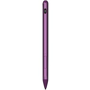 Stylus Pen voor Microsoft Surface Go Pro 8 7 6 5 4 X, Go1/2/3 Laptop/Boek/Studio, 4096 Niveaus Druk Palm Afwijzing Tablet Touch Screens Potlood Type-C S Pen voor ASUS/voor HP/voor Sony (Rood)