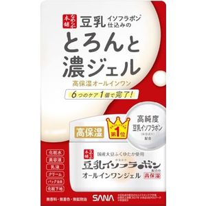 Sana Nameraka Honpo Soy Milk Isoflavone All-In-One Gel 100g