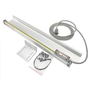 Lineaire schaal, HXX 5 micron hoge precisie lineaire schaal met for DRO encoder, optische rooster, SINO glazen liniaal, draaibank, freesmachine voor freesmachine(1000MM)