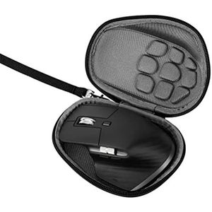 SanSixi Harde draagtas opbergtas compatibel met Lo gitech MX Master 3 draadloze muis beschermt de muis tegen vallen en krassen