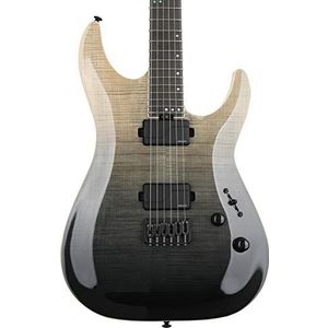 Schecter 1351 Solid-Body elektrische gitaar, Black Fade Burst