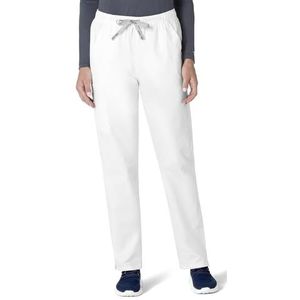 Carhartt Scrubs C55013 Unisex Force Modern Fit Elastische Taille Broek - 3X Tall - Wit