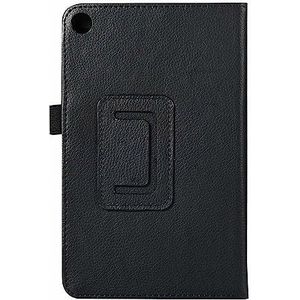 Stand Cover Case Compatibel Met Lenovo Tab M7 TB-7305F TB-7305I TB-7305X 7.0 inch Flip Tablet Beschermhoes (Color : Black)
