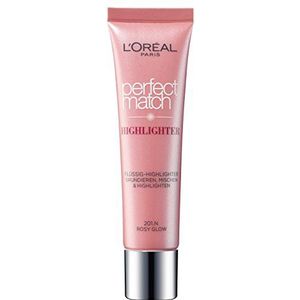 L'Oréal Paris L'Oreal Paris Highlighter Make-Up Foundation Perfect Match 201.N Rosy Glow, 1 stuk