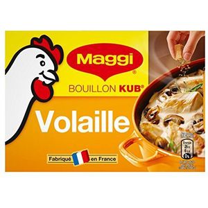 Maggi Kub gevogelte (18 tabs), 180 g, 5 stuks