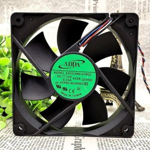 LMNCBVYA Adjustable Speed Chassis Fan for Motherboard AD1212MX-A7BGL 12V 0.33A 120mm