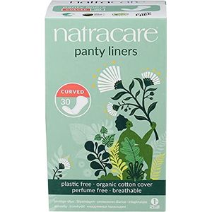 Natracare Biologische en Natuurlijke Panty Liners Gebogen - 16 x Pakjes van 30 (480 Liners)