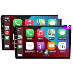 Android 9/10.1 Inch Autoradio Multimedia Videospeler 2Din Navigatie Compatibel for Nissan/Kia/Hon-da/VW(9inch-no camera)