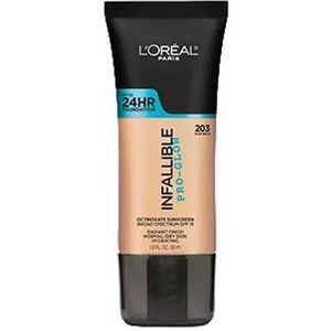 L'OREAL Infallible Pro-Glow Foundation - Nude Beige