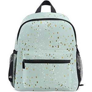 RXYY Kids Rugzakken Texure Blauwe Spot Schouder Reizen Peuter Peuter Schooltas Casual Rugzak met Borstband voor Meisjes Jongens