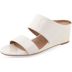 Aerosoles Dames Wheeler Wedge Sandaal, Eierpunch Patent Pu, 37 EU