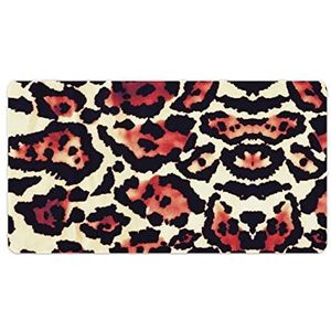 Leuke Dierlijke Print Mode Bureau Muismat Antislip Gaming Muismat Accessoires Decor 40X75cm