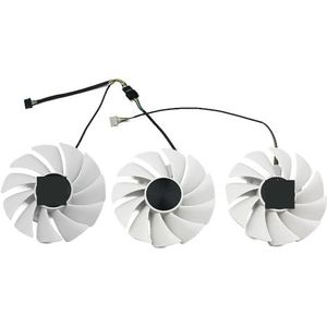 Zelfbouwkoelventilator voor alternatieve ZT-A30800K-10P GA92S2U CF9015H12S voor Zotac GeForce RTX 3080 3080Ti voor Trinity OC White Edition GPU-ventilator(3-Fan)