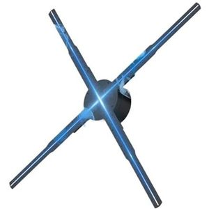 80CM 3D Hologram Fan Projector, 928 LED-kralen 2000 * 928 Holografische speler, ondersteuning Videowinkel Advertentie Display Festivallicht Festivalreclamedisplay