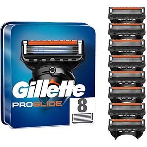 Gillette Fusion5 ProGlide scheermesjes voor mannen, 8 vullingen met FlexBall technologie die reageert op Contours