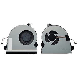 Laptop CPU koelventilator Voor For ASUS ZX53 ZX53VW Zwart