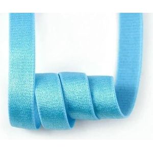 5/10Meters 10mm Nylon Elastische Band Ondergoed Schouderband Rubberen Banden BH Zachte Elastische Trim Riem Naai Kleding Accessoire-Hemelsblauw-10mm-10Meters