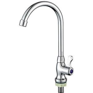 Kitchen Taps Bathroom Sink Tapswash Basin Single Cold Faucet Copper Body Single Cold Copper Sink Laundry Pool Basin Faucet