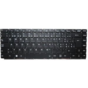 Laptop verlicht toetsenbord voor MEDION voor AKOYA E4271 MD61417 MD61649 MD61579 MD61263 MD61264 MD6216 Zwart Belgisch/Duits/Zwitsers(Swiss SW)