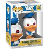 Funko Disney: Donald Duck 90th Donald Duck (Heart Eyes) - Vinylfiguur voor verzamelaars - cadeau-idee - officiële merchandise - speelgoed voor kinderen en volwassenen - tv-fans - modelfiguur voor