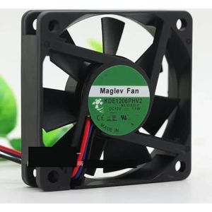 Voor Sunon KDE1206PHV2 DC 12V 1.1W 6CM 6015 60 * 60 * 15MM axiale koelventilator
