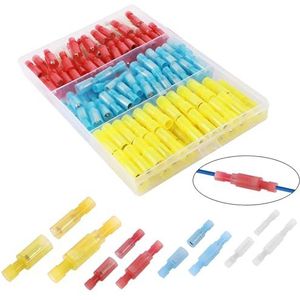CESFONJER Elektrische mannelijke en vrouwelijke terminal met 170 stuks | kabelaansluiting | krimpconnectoren | Bullet Connector | Elektrische kabelschoenenset voor draden en kabels 0,1~6 mm²