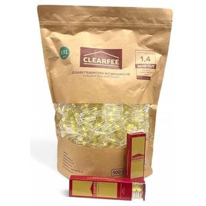 Clearfee - Sigarettenfilters - 8 mm - 900 Stuks - Met Microfilter