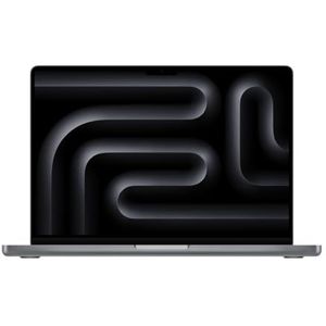 Apple MacBook Pro 2023, M3 Pro-chip met 12-core CPU en 18-core GPU (14-inch, 18GB RAM, 1TB SSD-opslag) QWERTY Dutch Spacezwart (Refurbished)