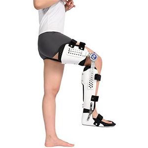 Enkel Voet Orthopedische Ondersteuning Gewricht Knie Ondersteuning Fractuur Stevige Beschermende Spalk Beenbeschermer Medische Been Enkel Knie Corrector Universele Maat voor Heupfractuur, Dijfractuur