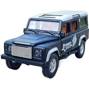 1:32 Voor Land Rover Defender Legering Model Auto Diecasts Speelgoed Metalen Off-road Voertuigen Model Kinderen Gift (Color : B, Size : No box)