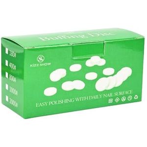 50Pack Buffing Disc Voor Manicure Pedicure Voetverzorging Gereedschap Voet Pedicure Schijf Vervangbare Schuurpapier Pedicure Pads