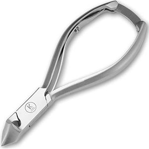 K-Pro Kopknipper voetnageltang 22 mm snijlengte professionele nageltang roestvrij staal