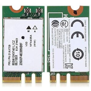 2.4G + 5G Dual Band Draadloze Netwerkkaart 01AX709 Originele Kaart NGFF/M.2 Adapter QCNFA435 voor IdeaPad 510-15IKB 510S 520S 530S 110120S E470 E570 E475 E575 E31-80 E42-80