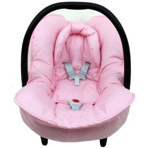 Blausberg Babyhoes voor de Maxi Cosi Citi en Cabrio babyzitje in roze met stippen