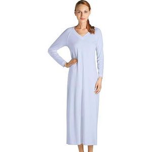 Hanro Pure Essence nachthemd voor dames, blauw (Blue Glow 0511), XL