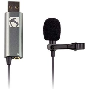 Industry Standard Sound ISSLM420H opsteekmicrofoon met hoofdtelefooningang