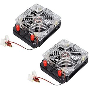 120 Mm Doe-het-zelf-waterkoelingsset voor Computer, Alles-in-één Vloeistof-pc-waterkoelingsset, Koeler CPU/GPU-blok Waterpompreservoir CPU-koelerset Radiatoren