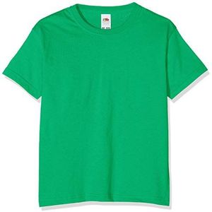 Fruit of the Loom Jongens Valueweight T Kids T-shirt, Groen (Kelly Green), 9-11 jaar