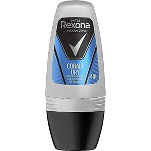 Rexona Cobalt Dry Deodorant Roll On Anti-transpirant voor heren, 50 ml