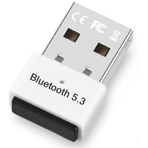 Bluetooth dongle 5.3 Bluetooth-stick voor pc, adapter, bluetooth-kaart, USB, lange afstand, 100 m, bluetooth-adapter, bluetooth-dongle, bluetooth-ontvanger voor hoofdtelefoon, toetsenbord, muis,