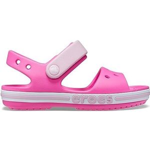 Crocs Bayaband Sandaal K voor kinderen, uniseks, Elektrisch Roze, 6 UK Child