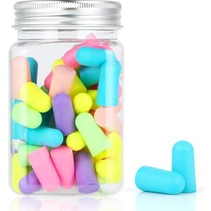 Oordopjes, 30 paar, schuimrubberen oordopjes, zachte oordopjes om te slapen, geschikt voor lawaaierige omgevingen, ideaal voor slapen, werken, reizen, enz., comfortabel, duurzaam en herbruikbaar