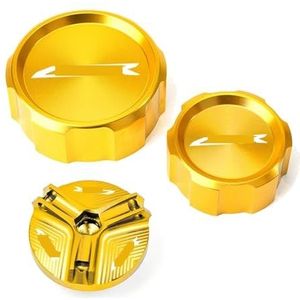 NARDEDP Motorolievuldop, hoofdremcilinder, remvloeistofreservoirdeksel, sok, compatibel met CBR 1000RR 1000 RR 2005-2018