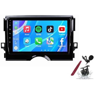 Android 14 Autoradio Sat Navi voor T-oyota Reiz (2010-2013) 9 Inch Touchscreen Multimedia Speler met Draadloze Carplay GPS Navigatie FM RDS Bluetooth 5G-WiFi SWC DSP,M120s