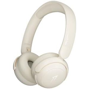 1MORE HQ20 Bluetooth hoofdtelefoon voor kinderen, lichte hoofdtelefoon, draadloos met 75/85/90 dB volumegrens, 65 uur speeltijd, Bluetooth 5.3, HD-microfoon, over-ear kinderhoofdtelefoon voor (Wit)