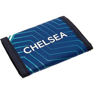 Officiële Chelsea FC Flash Bi-Fold Portemonnee, Blauw