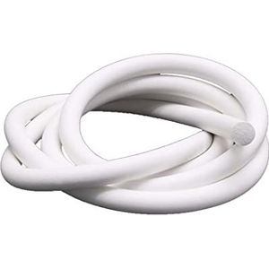 Siliconschuim, rubber, regenboog, 5 meter siliconen sponskoord rond massief schuimend koord, afdichtstrips 1 stuks(5 Meter Dia 10mm)